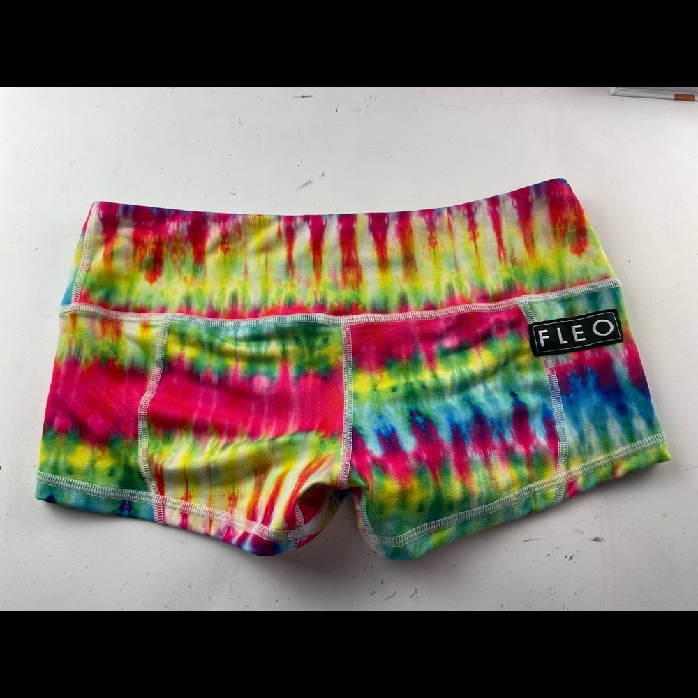 Fleo tie dye shorts